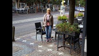 Unique borders between The Netherlands and Belgium in BaarleNassau [upl. by Bradski]