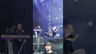 Kim Wilde seaside Festival Spiez Suisse ouverture du concert de Kim Wilde [upl. by Asyram]