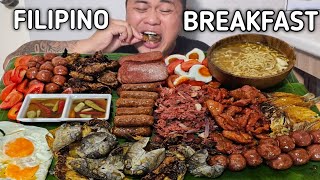 ULTIMATE FILIPINO BREAKFAST  MUKBANG PHILIPPINES  TOL BULOY MUKBANG [upl. by Quartus]