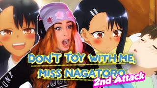 NAGATORO WANTS TO KISS SENPAI 😳 DONT TOY WITH ME MISS NAGATORO 2ND ATTACK S2 Episode 5 REACTION [upl. by Arden]