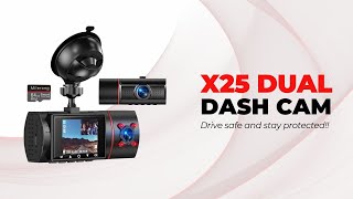 The Ultimate Guide to Milerong Dual Dash Cam Features  Review [upl. by Anitap224]