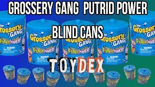 GROSSERY GANG PUTRID POWER BLIND SURPRISE TRASH CANS [upl. by Ehudd806]