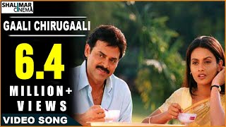 Vasantam Movie  Gaali Chirugaali Video Song  Venkatesh Kalyani [upl. by Dlaregztif]