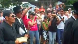 Danza tradicional Los Chapetones de Panchimalco El Salvador [upl. by Yeltsew75]