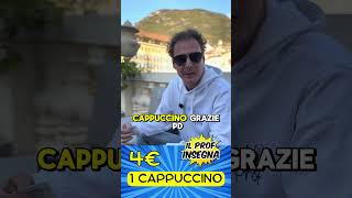 GRAZIE PD politica prezzi aumentoprezzi economia caffe cappuccino [upl. by Ayekehs420]