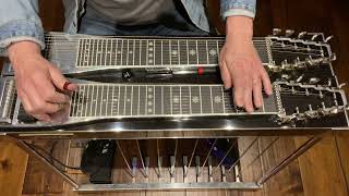 E9th Pedal Steel Guitar Explained Knee Lever Lowering Es to DFrom A Guitar Player Point Of View [upl. by Ragde]