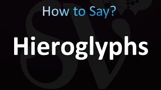 How to Pronounce Hieroglyphs Correctly [upl. by Ardell]