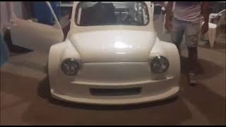 Fiat 600 con motor CBR 1000 [upl. by Stanhope]