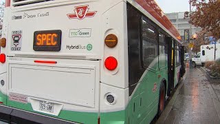 TTC unveils new generation of hybrid electric buses [upl. by Eednus]