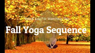 Fall Yoga Sequence for Kids [upl. by Trin171]