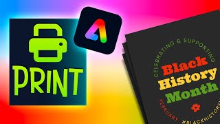 How to Print out Project in Adobe Express Tutorial [upl. by Wilkens2]