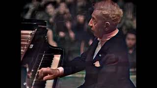 Arthur Rubinstein Live Recital Warsaw 1966 AI Colorize 1080p 60fps [upl. by Annoved]