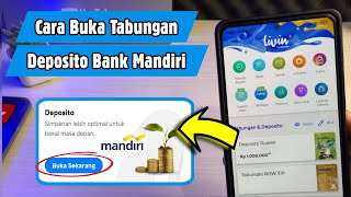 Keuntungan Deposito di Livin Mandiri  Cuma 5 Menit [upl. by Einafats140]