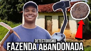 DETECTORISMO EM UMA FAZENDA ABANDONADA COM TX 850 [upl. by Haela]