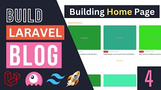 Home Page  Build Blog with Laravel Livewire amp Filament 4 [upl. by Alberta369]