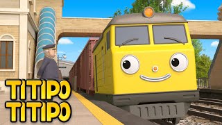 TITIPO TITIPO S1🚂  24 मिस्टर हर्ब के लिए मुश्किल भरा दिन।  Hindi Cartoons  टीटीपो टीटीपो हिंदी [upl. by Novyak85]