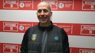 Mark Fretwell speaks after the 10 win over Swinton Athletic [upl. by Ada]