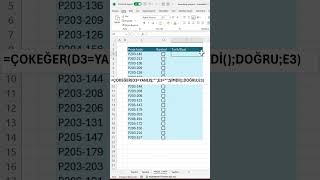 Excelde Zaman Damgası Oluşturmak exceltips excel exceltricks zamandamgası [upl. by D'Arcy533]