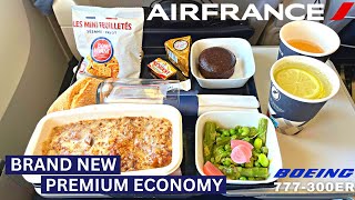 AIR FRANCE Brand New BOEING 777300ER Premium Economy  Paris  Seoul  Flight Review [upl. by Akeem]