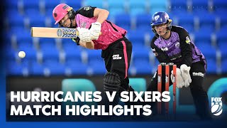 Hobart Hurricanes Women v Sydney Sixers Women  Full Match Highlights I 061124 [upl. by Flosi39]