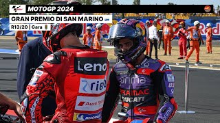 🏍️ MotoGP  LIVE Gara GP San Marino 🇸🇲 [upl. by Vernon]