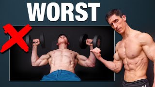 Chest Exercises Ranked WORST TO BEST [upl. by Layla997]