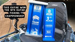 This Kayak won me the NY State Kayak Bass Fishing Championship [upl. by Eastman]