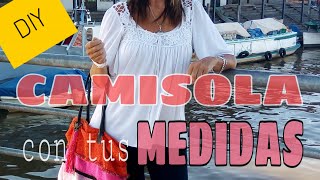 Cómo hacer una CAMISOLA CON TUS MEDIDAS  Fabiana Marquesini  122 [upl. by Stepha]