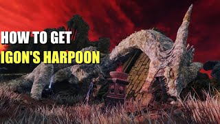 How to get Igons Harpoon Elden Ring [upl. by Quintus]