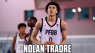 NOLAN TRAORE  Basketball Highlights in SaintQuentin 202324 [upl. by Ettezzil791]