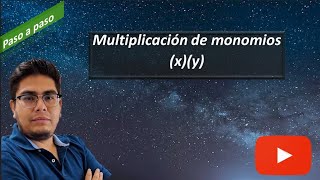 Multiplicación de monomios tutorial paso a paso [upl. by Aihsot]