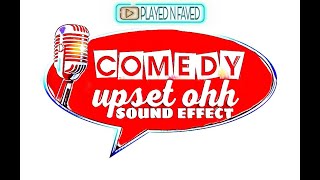 Comedy Upset Ohh Sound Effect  Sound Of Comedy Crowd Upset  Comedy Sounds  Royalty Free [upl. by Thom]