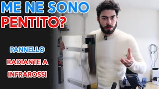 Recensito dopo UN ANNO di UTILIZZO Pannello radiante a Infrarossi  Conviene Pro e Contro [upl. by Ardnuahsal279]