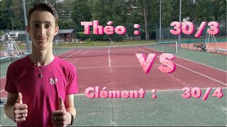 1ER TOUR DU TOURNOI DE BRUNOY CONTRE CLEMENT 304 [upl. by Haerr]