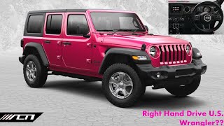 You can order a Right hand drive Jeep Wrangler in the US [upl. by Lenna]