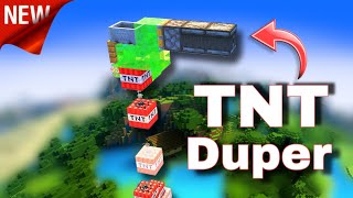 Minecraft TNT Duper 121 JavaBedrock [upl. by Pammi]