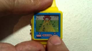 Nintendo Princess Toadstools Castle Run Game Watch [upl. by Ameehsat]