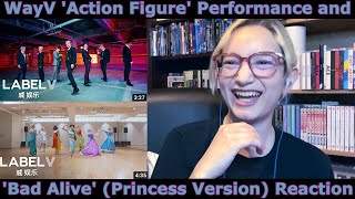 THE DUALITY Reaction to WayV 威神V Action Figure Performance Video and Bad Alive Princess Ver [upl. by Ynafit779]