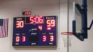 Kempner vs Angleton High School Junior Varsity basketball team [upl. by Namie]