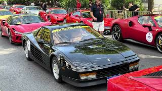 FERRARI 512 TESTAROSSA ALL BLACK [upl. by Nitfa319]