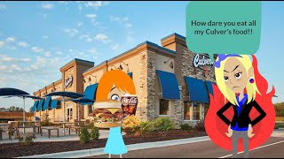 Rosie Eats all of Luna Eleonoras Culvers Food and Gets Grounded [upl. by Aivuy820]