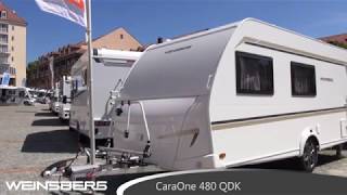 Weinsberg CaraOne 480 QDK 2020  Campingvogn [upl. by Mckenna]