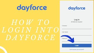 How to Login into DayForce Employee Account 2024 [upl. by Aeriela834]