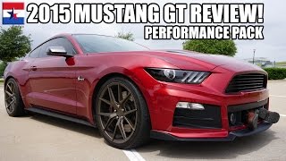 2015 Mustang GT Performance Pack  Review [upl. by Batholomew823]