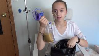 Setting up my feeding tube backpack [upl. by Marlyn]