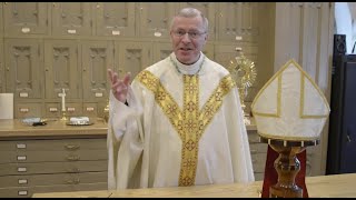 Bishop Vetters Friday Message  In the SacristyPart I [upl. by Annocahs]