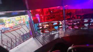 codonas starchaser waltzers on ride pov perth Scotland funfair 10th of October 2024 [upl. by Alburg]