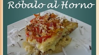 Receta Róbalo al Horno con Vegetales  Recetas con robalo faciles [upl. by Wivinah339]