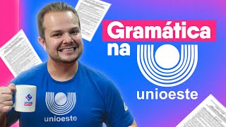 Como cai Gramática no Vestibular da UNIOESTE [upl. by Miche]