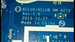 ACLUA ACLUB NMA273 Rev 10 Bios Lenovo Z5070 [upl. by Derian]